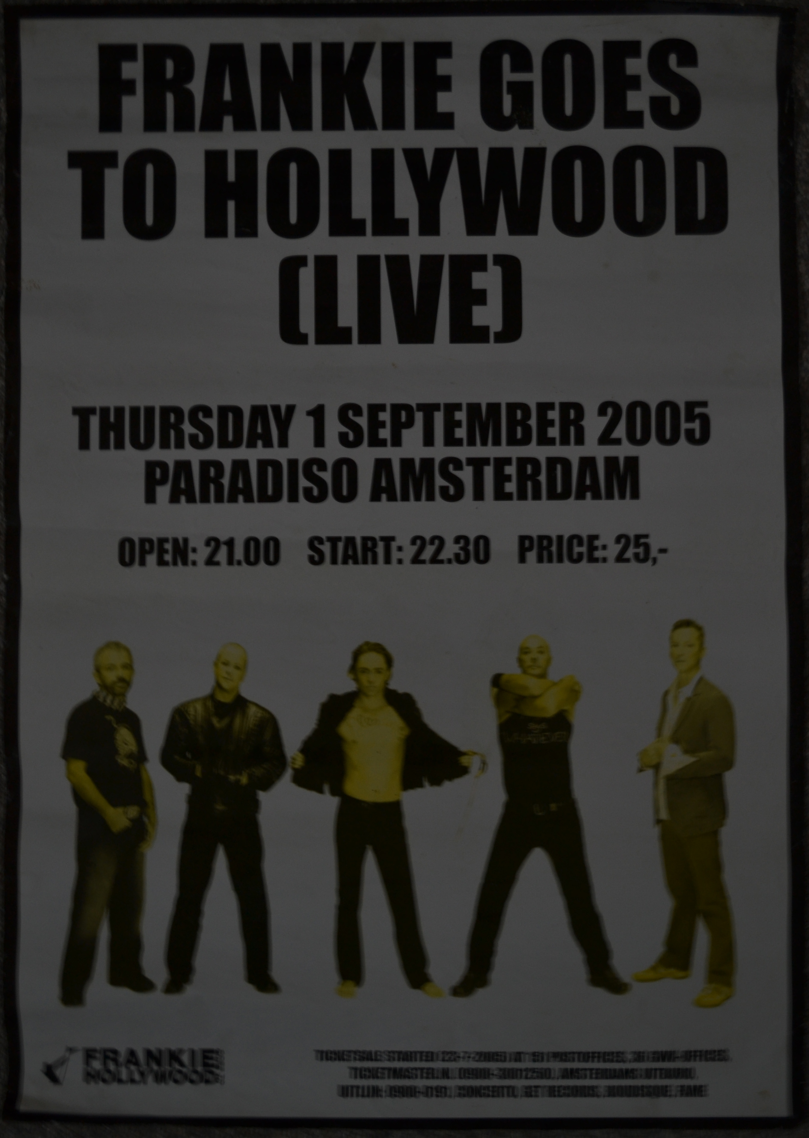 concertposter Paradiso FGTH
